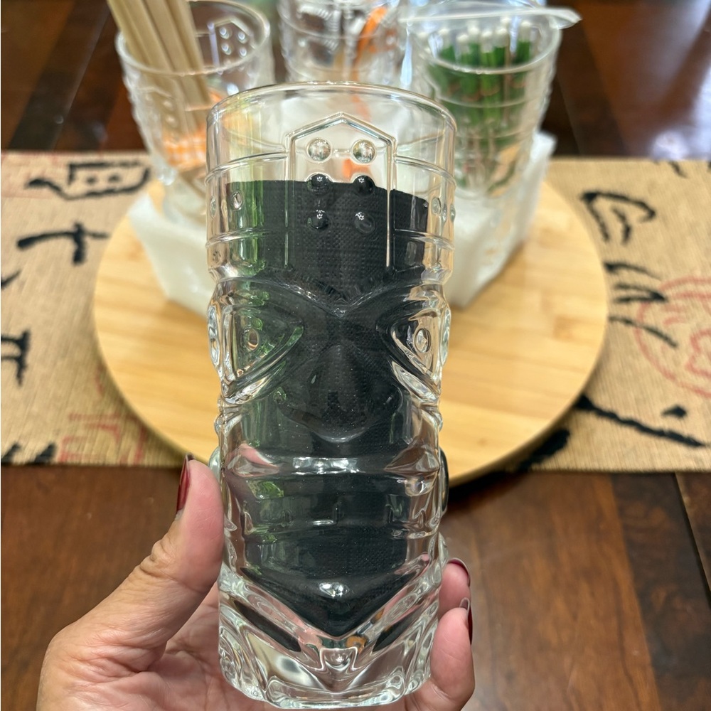 Tiki Glass Set - Clear